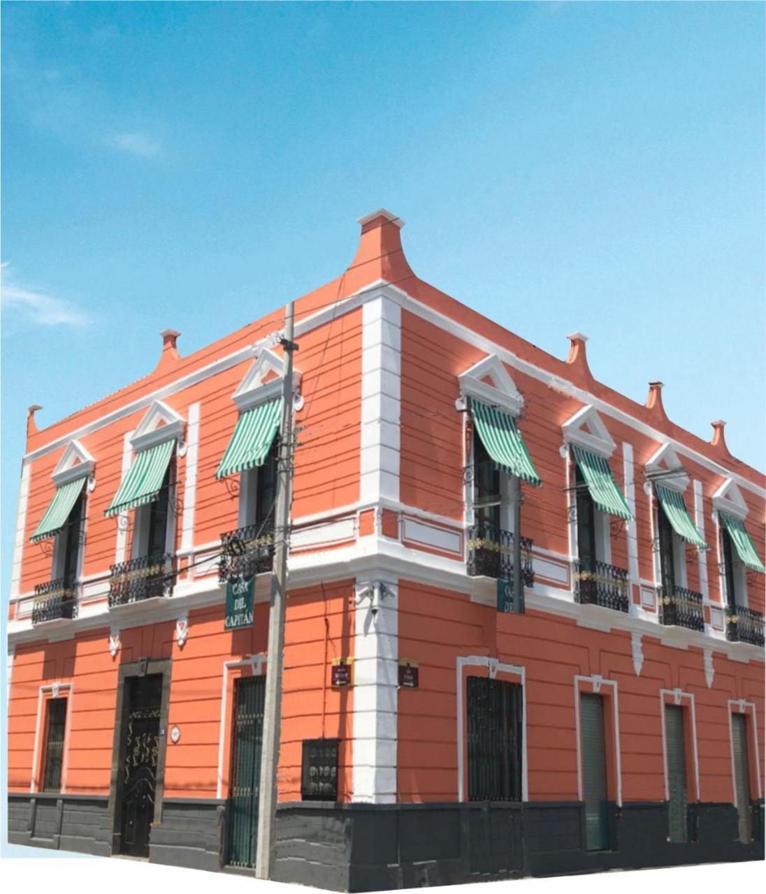 Hotel Del Capitan De Puebla Ngoại thất bức ảnh