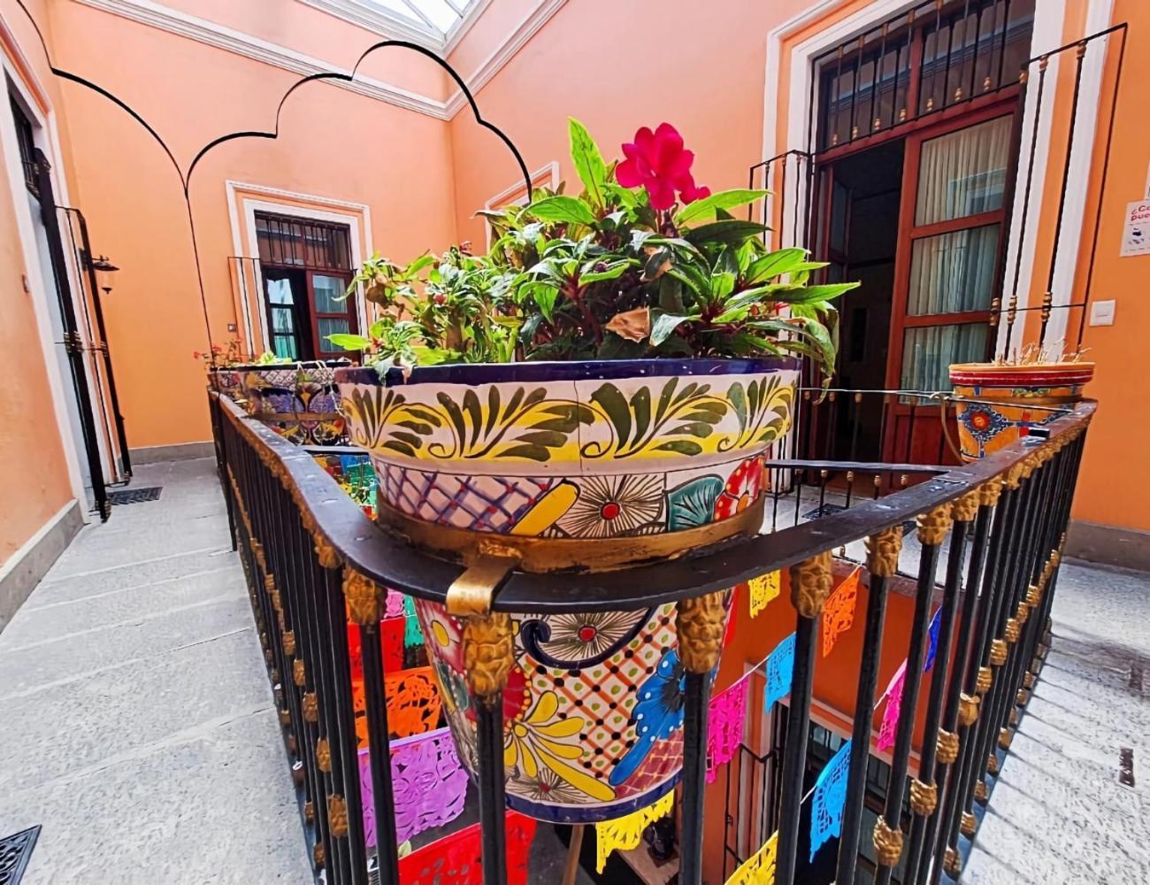 Hotel Del Capitan De Puebla Ngoại thất bức ảnh